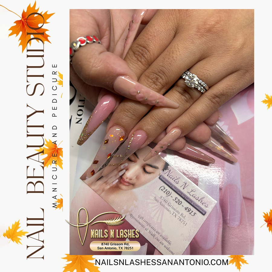 Nail design by Nails N Lashes | Premier nail salon in San Antonio, TX 78251